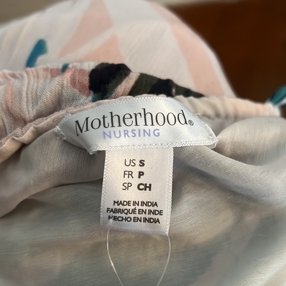 NWT Motherhood Maternity Nursing tropical maxi dress - Picture 5 of 6